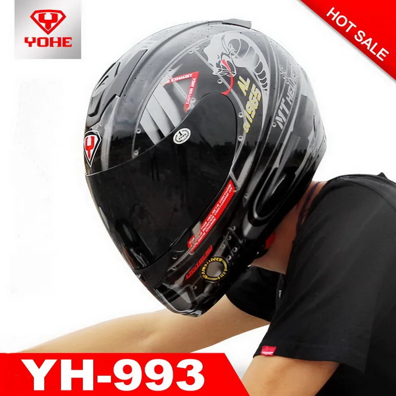 2016 New YOHE motorcycle helmet full Face electric bicycle motorbike