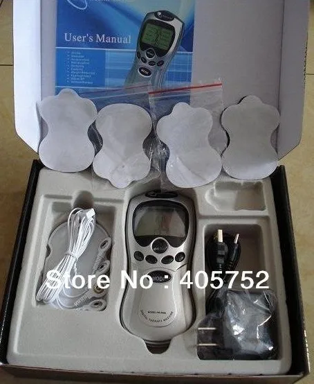 

DHL Freeshipping 20pcs/lot Good quality Tens Acupuncture Digital Therapy Machine Massager with retail package