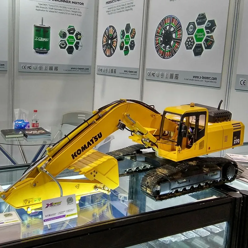 komatsu rc excavator