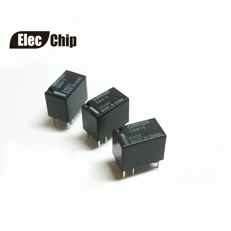 5 шт./лот Сигнальное реле G5V-1-5VDC G5V-1-12VDC G5V-1-24VDC G5V-1-DC5V G5V-1-DC12V G5V-1-DC24V 1A 6PIN открываются и закрываются