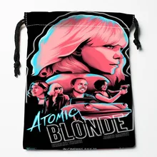 Изготовленные на заказ атомные светлые сумки на шнуровке на заказ сумки для хранения Подарочные мешки с принтом больше размер 27x35 см компрессионные сумки