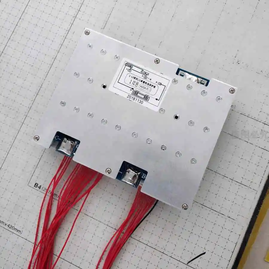 Литиевая батарея BMS 1 шт. высокоточная 52 в 48 14S 400 А 250 а 300 51 8 В защита для двигателя
