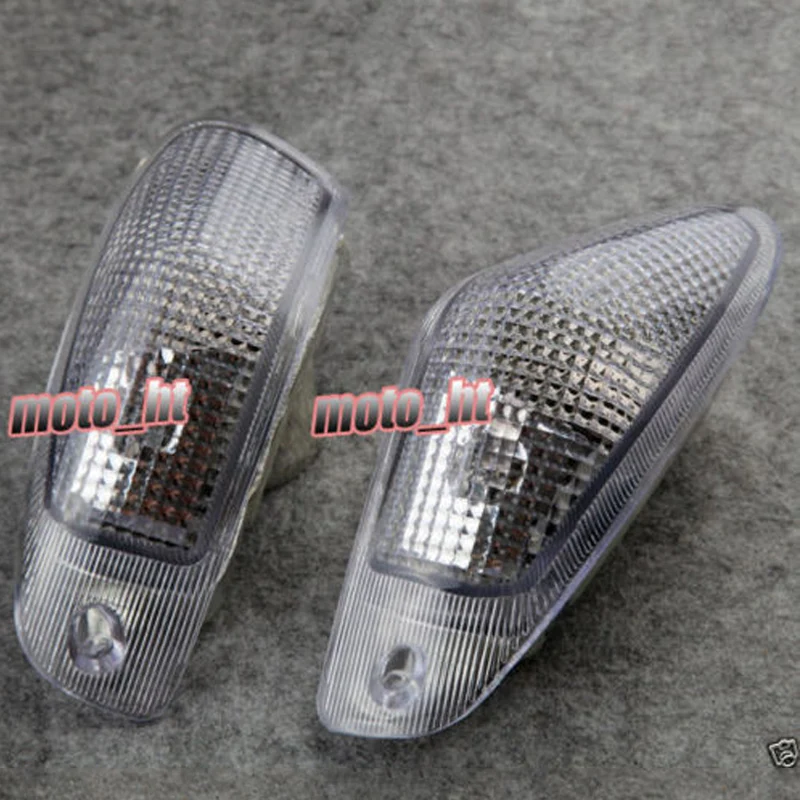 Front Turn Signals Light Lamp Indicator Blinkers Lens Cover Housing Shell For KAWASAKI ZX600E/ZZR600/ZZR400 1994-2004 Pair