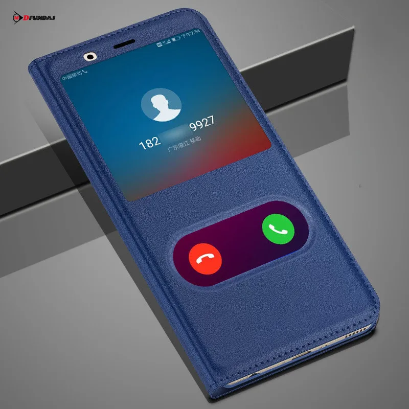 На случай для huawei Y6 Prime 2018 чехол Coque откидная крышка кожанный Пластик жесткий