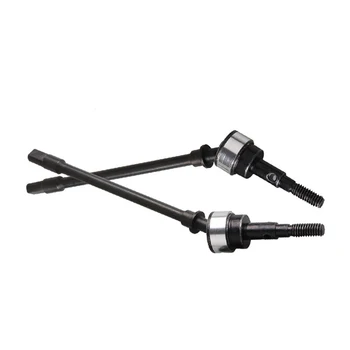 

1 Pair Metal RC Truck Steel Front Axle CVD Universal Drive Shaft Replacement for Axial SCX10 RC Cars