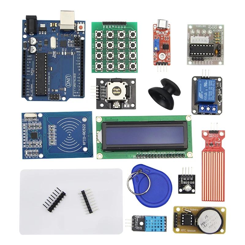Стартовый набор для UNO R3 обновленный Расширенный RFID Обучающий с CD Arduino MEGA Raspberry Pi|kit