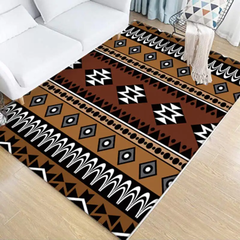 Megayouput простой геометрический ковер для дома абстрактный 80*160 см/120*160 см/140*200 см/160*230 см/200*300 см нескользящий коврик