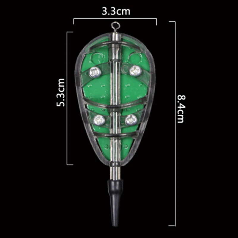 

20g-80g Fishing Feeder With Mould Carp Lead Sinker Method Bait Lure Accessories