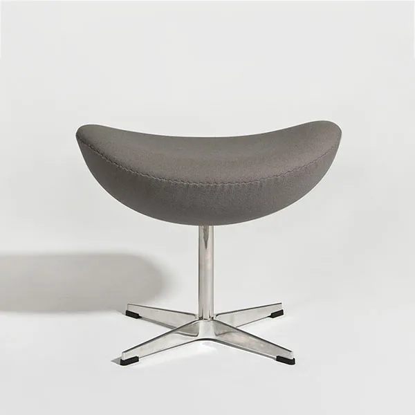

CH135T 2017 hot sales Arne Jacobsen Egg Chair Ottoman in livingroom