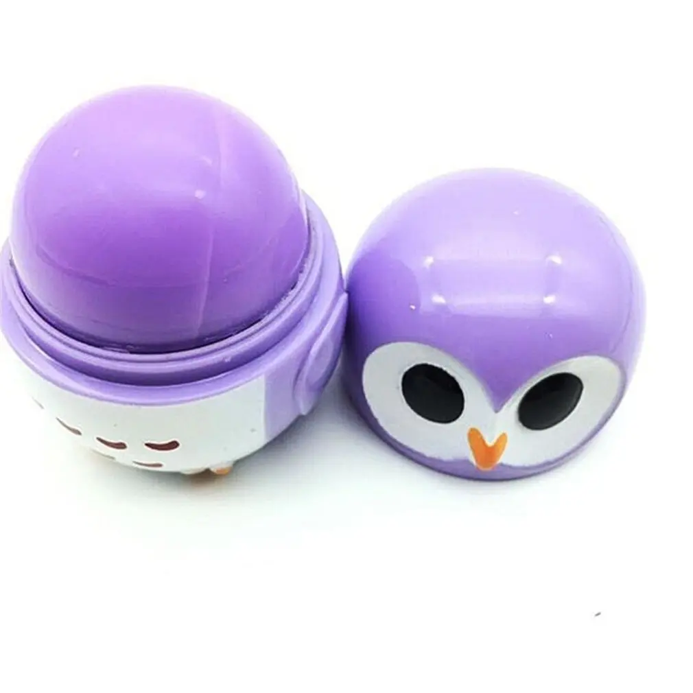 

Owl Shape Natural Plant Moisturizing Lip Balm Portable Women Winter Lip Care Refine Repair Lip Anti-aging Lipstick Lip Balm