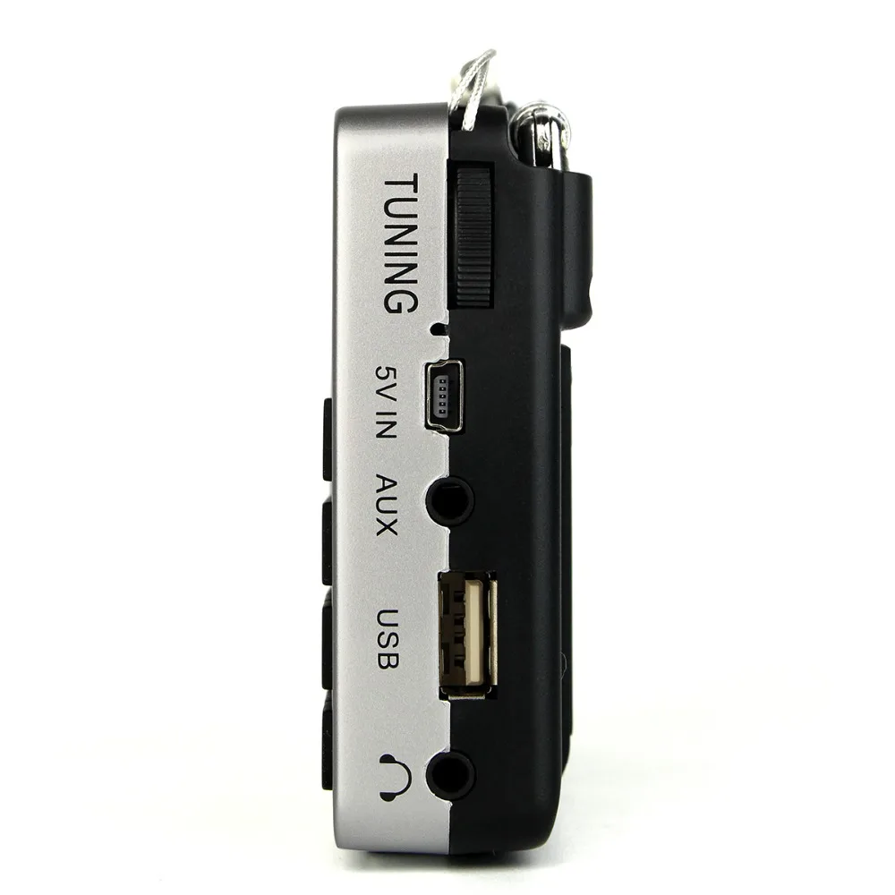 Портативный радио FM/AM/SW RETEKESS TR603 Поддержка Micro SD карты USB драйвер AUX вход MP3 плеер