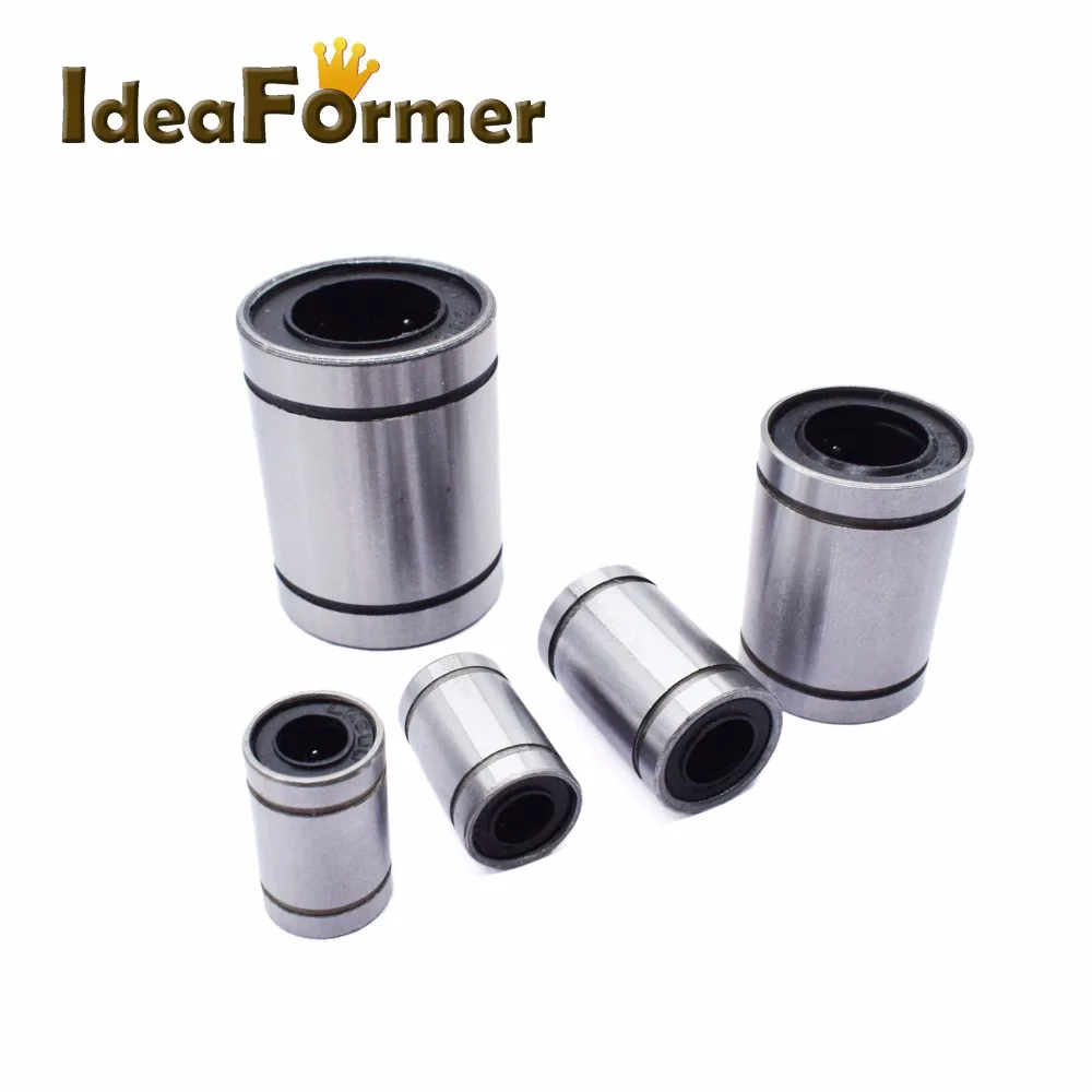 

3D PrinterLM6UU LM8UU LM10UU LM12UU LM16UU 8mm 10mm 12mm 16mm Linear Bushing LB CNC Linear Bearings