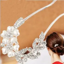 Женские модные аксессуары для волос, милые Винтажные Ювелирные изделия, заколки для волос с кристаллами, заколки для волос, красивые женские инструменты