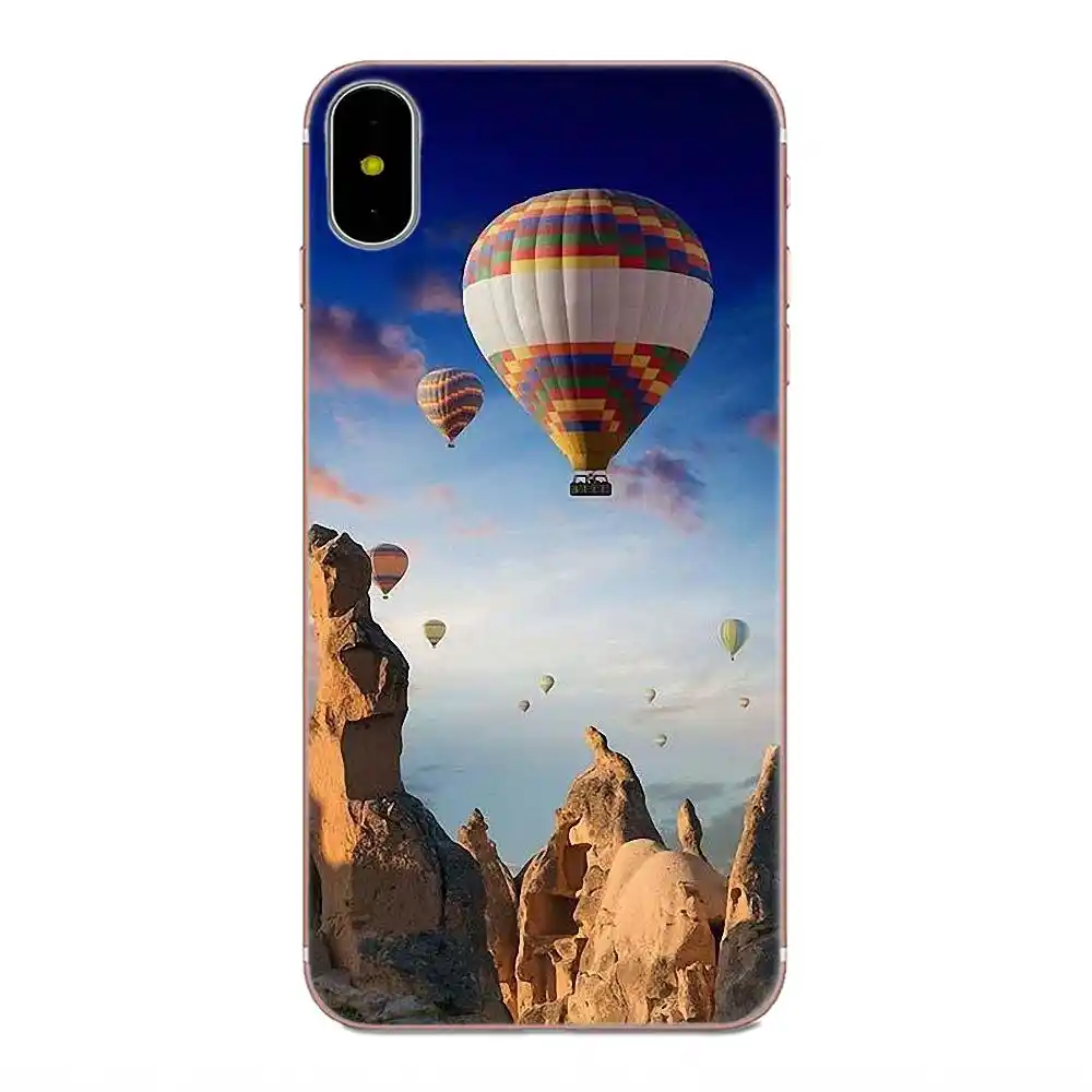Тонкий чехол для Xiaomi Redmi Note 2 3 3S 4 4A 4X5 5A 6 6A Pro Plus воздушный шар закат|Чехлы-накладки| |