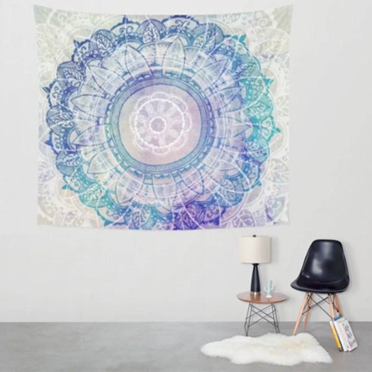 Tapestry Bedding Outlet Flower Wall Hanging Moroccan Indian Printed Decorative Wall Tapestries Throw Art Drop(