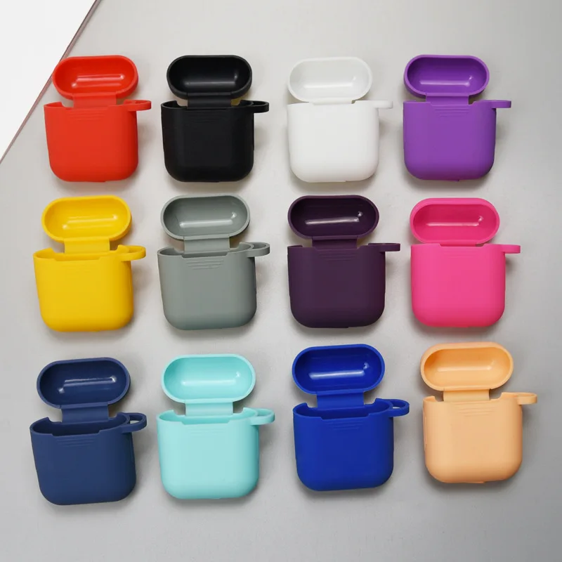

Mini Soft Silicone Case For i9 Apple Airpods Shockproof Cover For Apple AirPods Earphone Cases Thin Protector Case