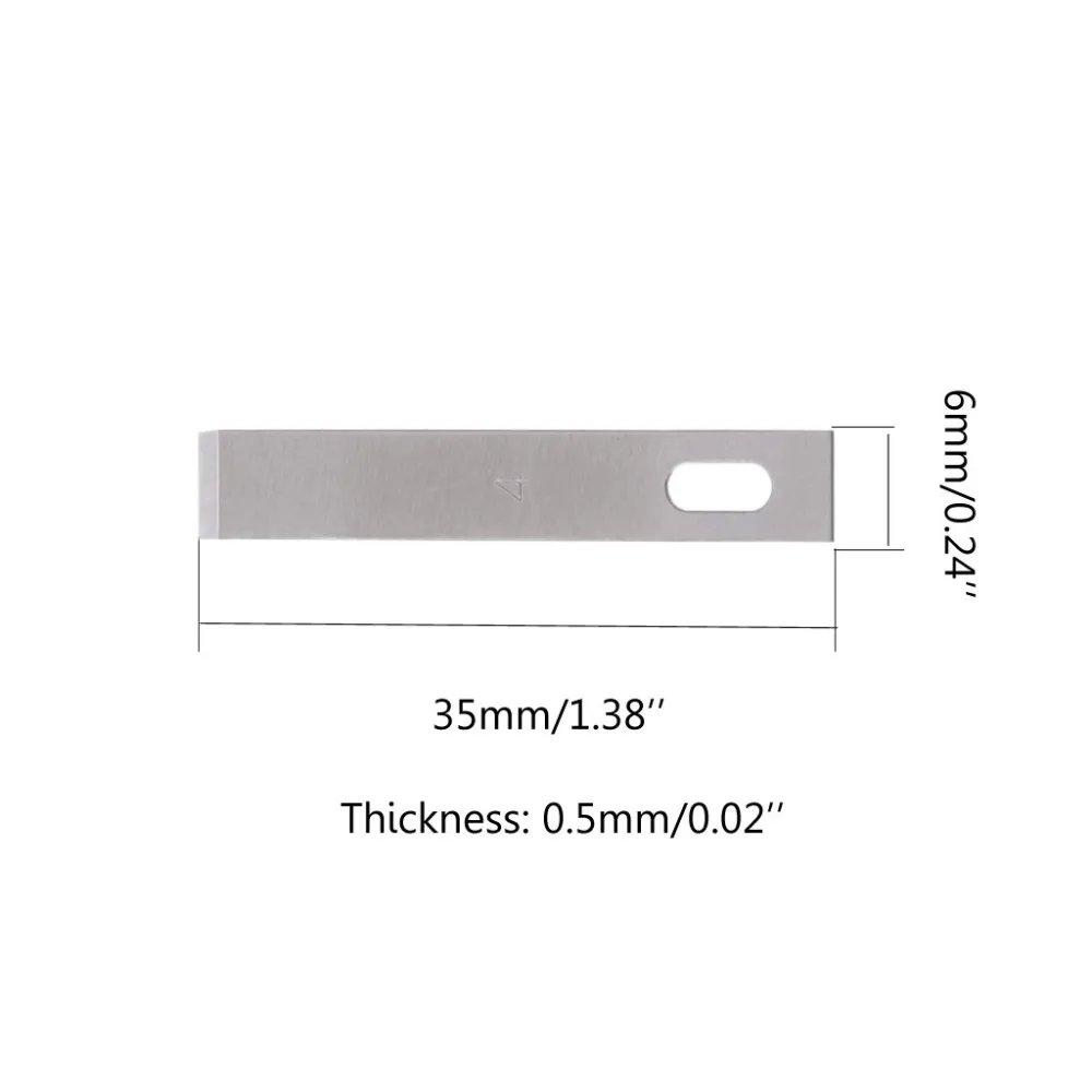 5 шт хирургический Скальпель для ремонта телефона многофункциональный нож для резки бумаги Запасное лезвие