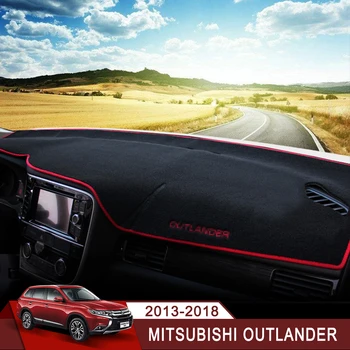 

Car Dashboard Avoid Light Pad Instrument Platform Desk Cover LHD For Mitsubishi Outlander 2013 2014 2015 2016 2017 2018