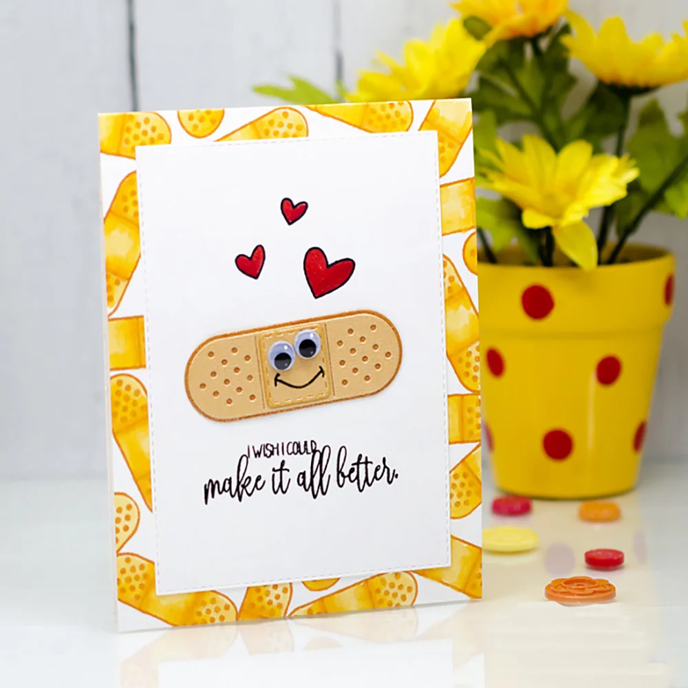

band Aid Metal Cutting Dies Stencil Scrapbooking Embossing Paper Cards Making Crafts DIY Cutting Dies