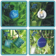 Печатная NFC эпоксидная бирка на заказ