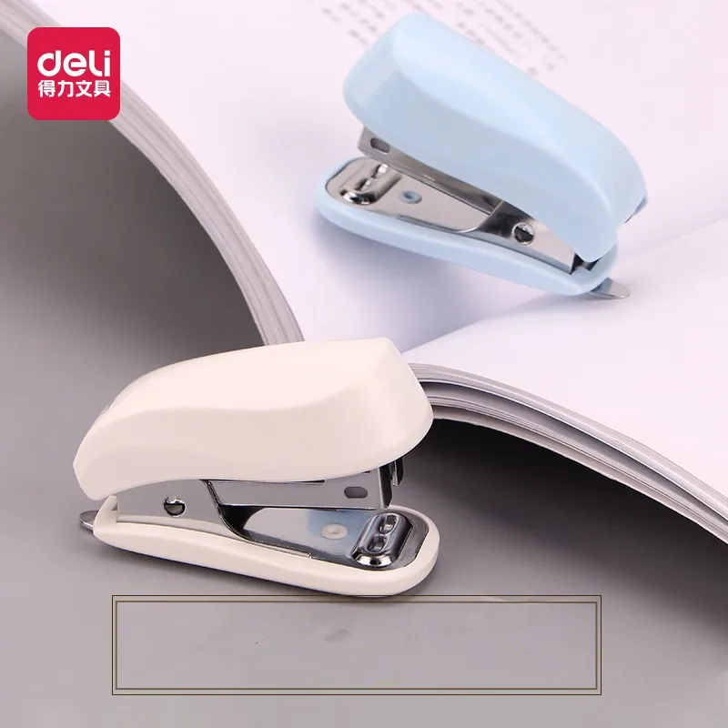 mini stapler set Manual Plastic colored lovely style with staples 26/6