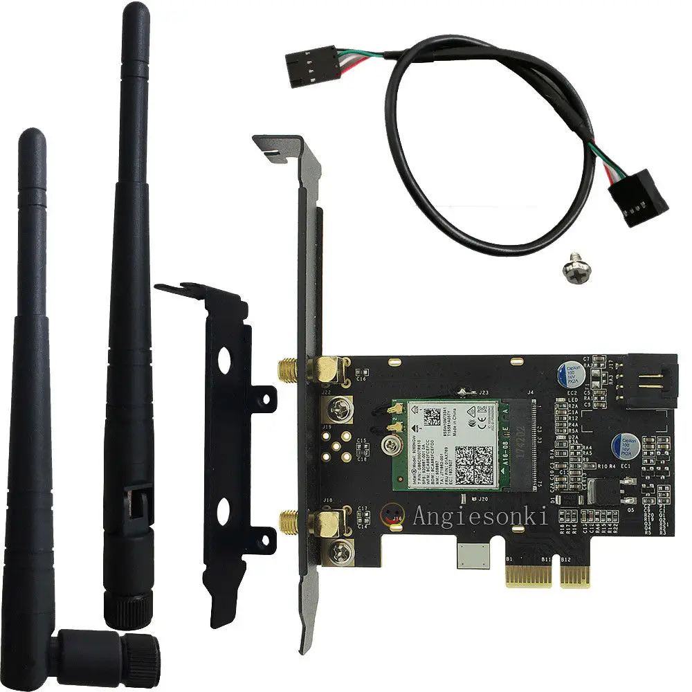 Настольный компьютер 9260AC двухдиапазонный 1730 Мбит/с WiFi BT Blutetooth 5 0 PCI E 1X 802.11ac