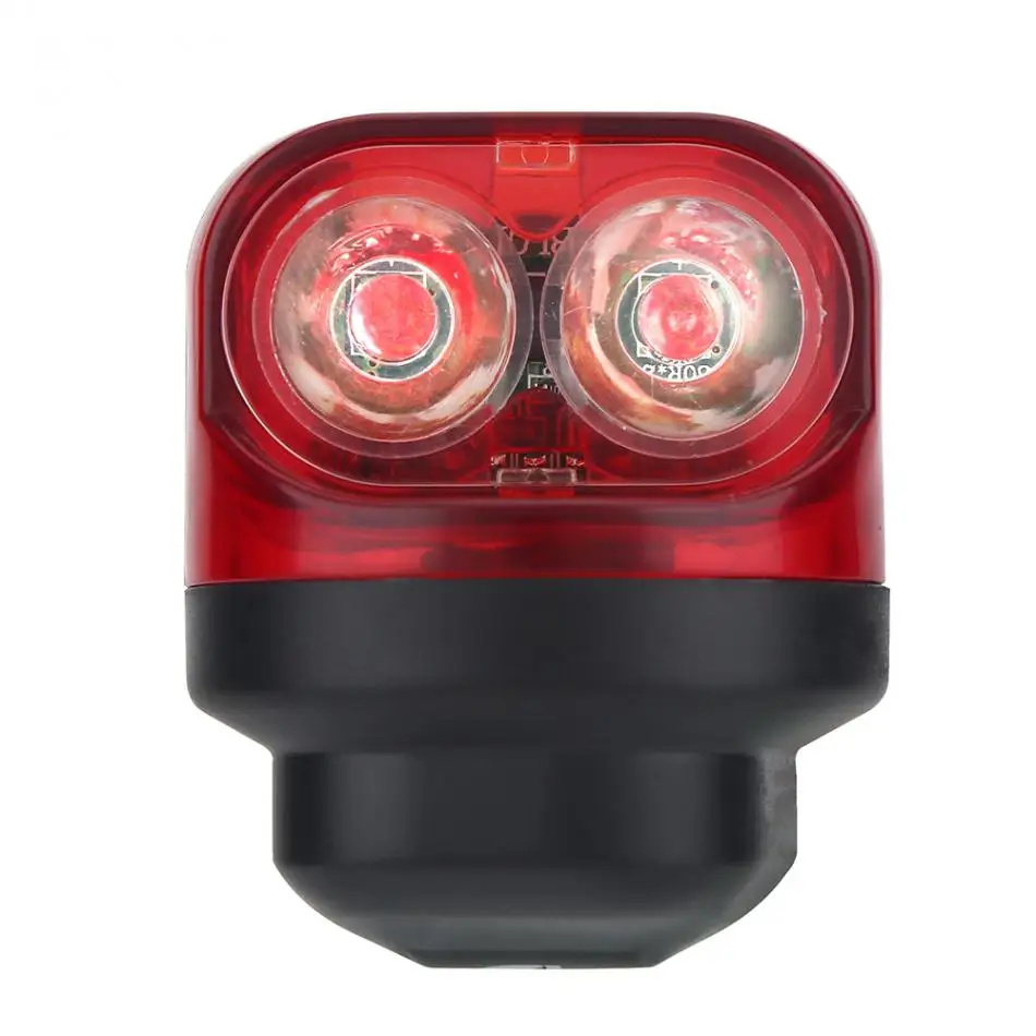 Bicycle Brake Light Safety Road Bike Warning LED Light Mount Tail Rear