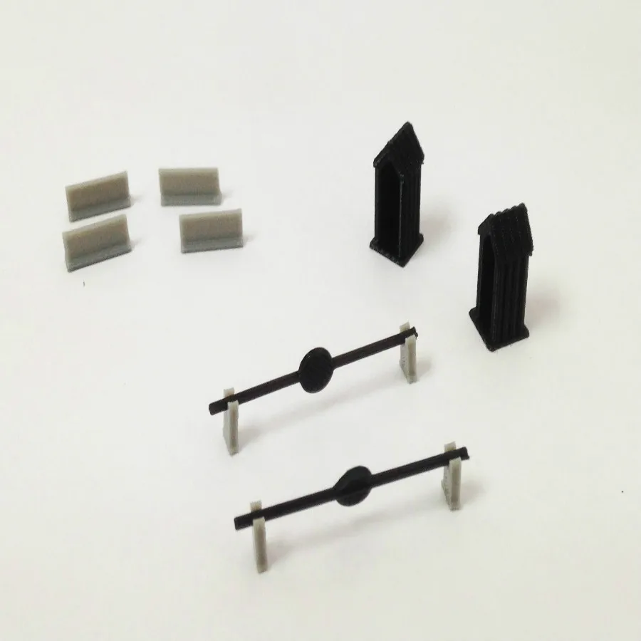 

Train railway model scene N ratio 1:160 guard guard level card suit for 1:144