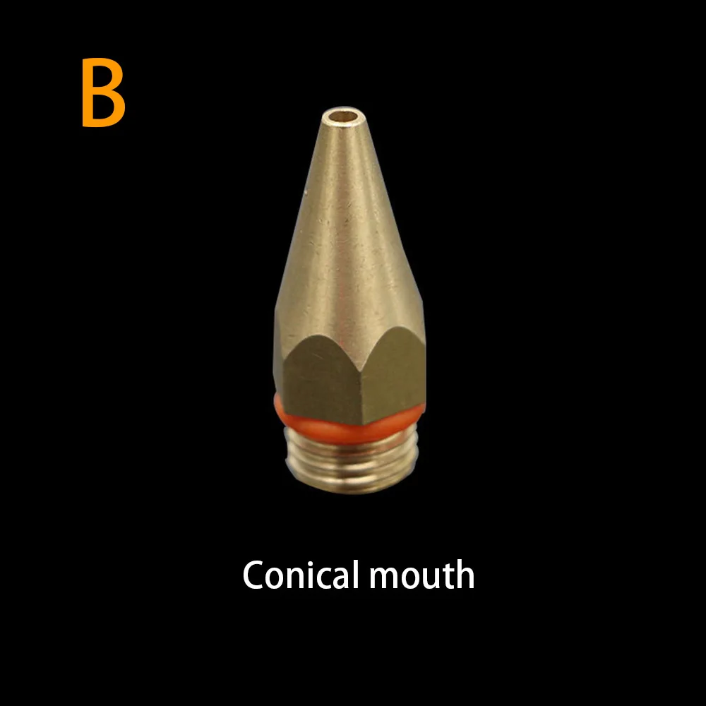Все виды горячего расплава клея пушка, высокое качество горячего расплава клея пушка сопла Tsui. Горячие соль соплу аксессуары - Цвет: B