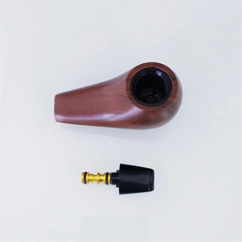 Smoking Accessories Tobacco Pipe Tobacco Smoking Accessories Herb Smoking Pipe Smoking Pipe Classic Bakelite Wood Short Pipes Chimney Smoking Pipe Mouthpiece Herb Tobacco Pipe Cigar Narguile Grinder Smoke Mouthpiece