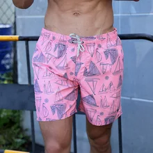 Популярный бренд распродажа летние мужские пляжные шорты для серфинга Плавание ming Плавание Шорты Мужские Шорты для купания работает спортивная быстросохнущая велорубашка De Bain Homme