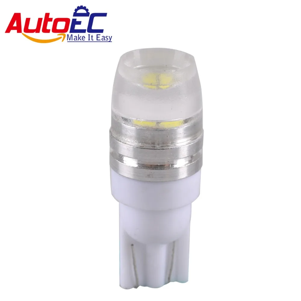 AutoEC LED T10 lens led 2smd 5630 BEAD W5W 168 194 габаритные огни с вогнутыми линзами 100X # LB26 |
