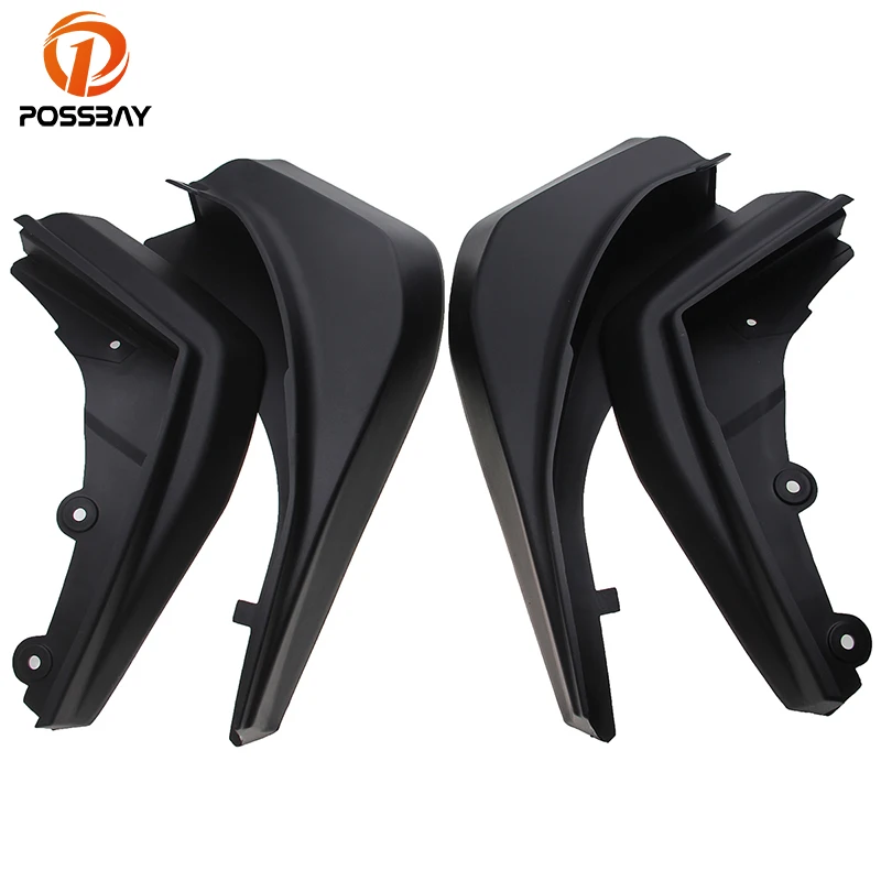 

POSSBAY Car Splash Guard Black Mud Guard Auto Mud Flaps for Land Rover Range Rover Evoque Dynamic 2/4 Door 2012 2013 2014 2015