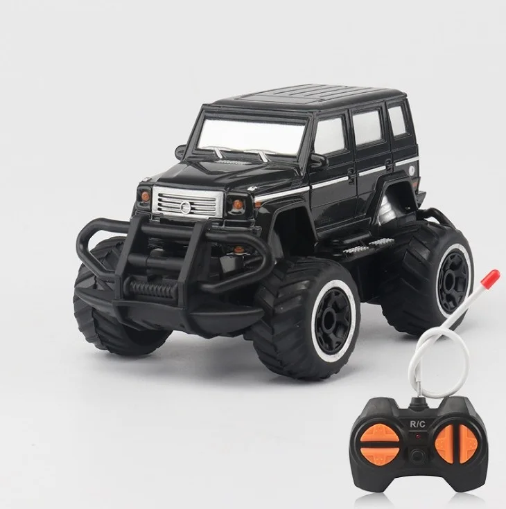 Mini RC Cars Off-road 4 Channels Electric Vehicle Model Toys as Gifts Remote Control Cars Toys for Kids Wholesale Spot - Цвет: Black