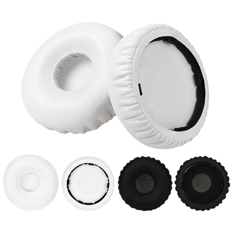 

HIPERDEAL 1 Pair Black Round Ear Pads Cushions Replace for Beat Wireless Headphone High Quality Soft Earpad Set6