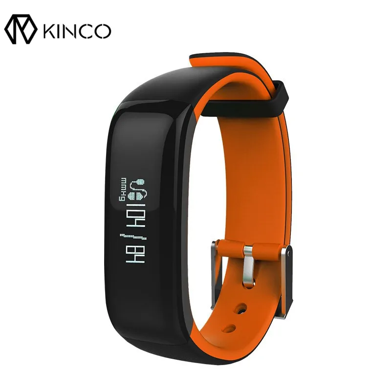 Sports P1 Smart Bluetooth Bracelet Wristband Heart Rate Blood Monitor Waterproof IP67 Watch Call Reminde Health