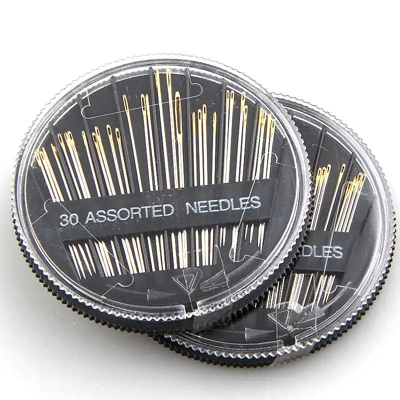 

30pcs/Set Assorted Repair Sewing Needles Hand Mending Quilting Darning Crafting Craft Quilt Sew Embroidery Leather Tool MJJ88