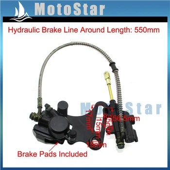 

Rear Hydraulic Master Brake Caliper For Chinese 50cc 70cc 90cc 110cc 125cc 140cc 150cc 160cc 180cc 190cc Pit Dirt Bike Explorer