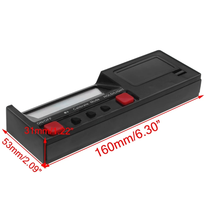 Digital Protractor Angle Finder Electronic Level 360 Degree Inclinometer with Magnets Level Angle Slope Tester