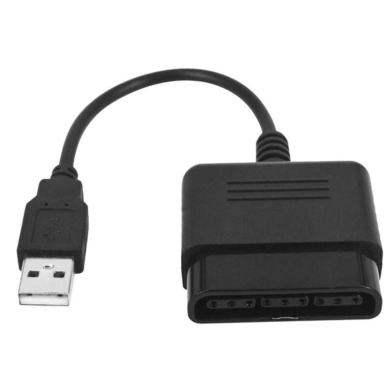 Высокое качество 1 шт. USB адаптер конвертер кабель для игрового контроллера для PS2 для PS3 pc Аксессуары для видеоигр