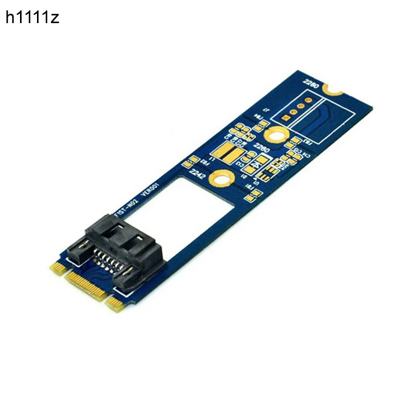 

Адаптер 50 шт./лот M2 на SATA M.2 KEY B-M M2 NGFF SATA на 7Pin SATAIII SATA3.0 SSD, плата преобразователя, карта для майнинга биткоинов