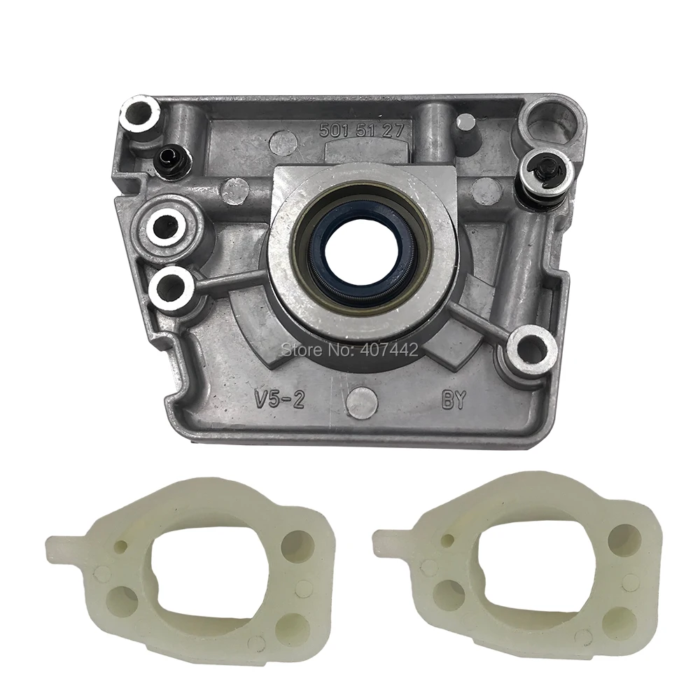 Oil Pump with 2PCS Worm Gear Wheel Fits Husq 61 266 268 162 272 Replace Oil Pump with 2PCS Worm Gear Wheel Fits Husq 61 266 268 162 272 Replace