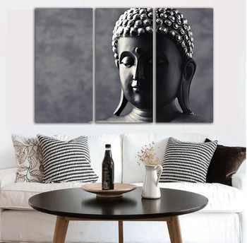 

Buddha Canvas Painting Joss Poster Vintage Zen Wall Christmas Canvas Pictures For Home Decor Meditation