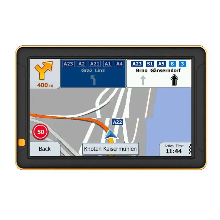 9 дюймов Автомобильный емкостный экран Gps навигатор Bluetooth Fm 8G 256M Mp3/Mp4 голосовой навигатор для вождения