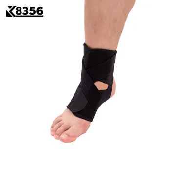 K8356 Verstelbare Bandage Enkel Ondersteuning Gym Sport Veiligheid Enkel Guard Ademend Fitness Basketbal Volleybal Enkel Protectors