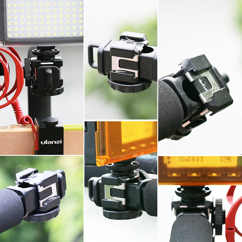 Ulanzi 3 крепления для обуви видео стабилизатор ручной захват экшн камер Gopro Hero iPhone