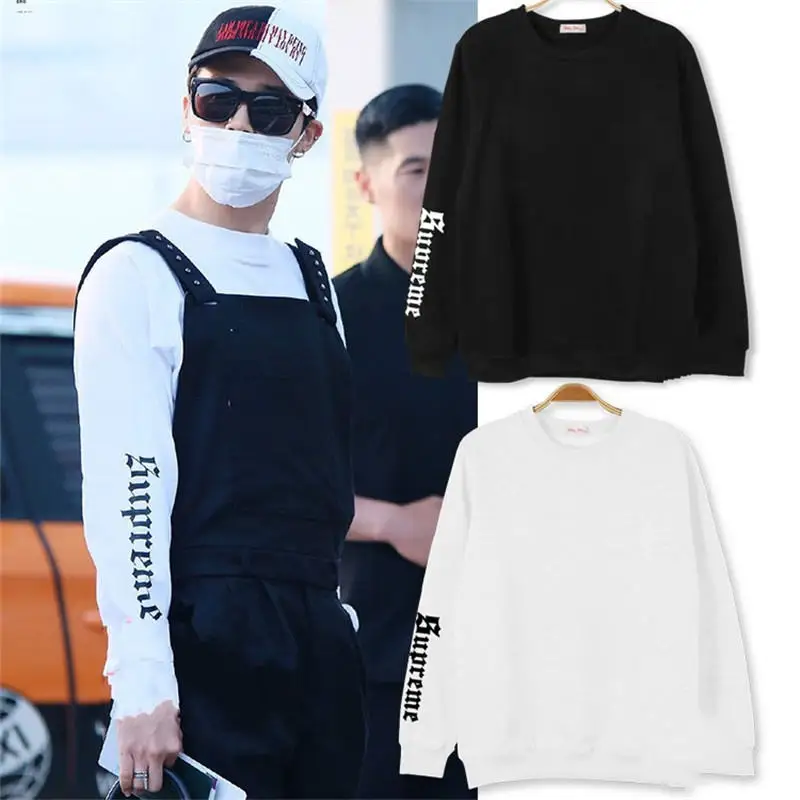 KPOP POP SUGA JIMIN BTS Bangtan Niños Tercer Álbum Con Capucha Sudaderas Ropa Suéter Impreso de Manga Larga sleeve sweatshirt|pullover printkpop bts - AliExpress