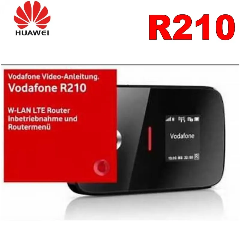 Vodafone R210 huawei E589 LTE Мобильная точка доступа 100 Мбит DC-HSPA+ MiFi точка доступа+ 4g антенна