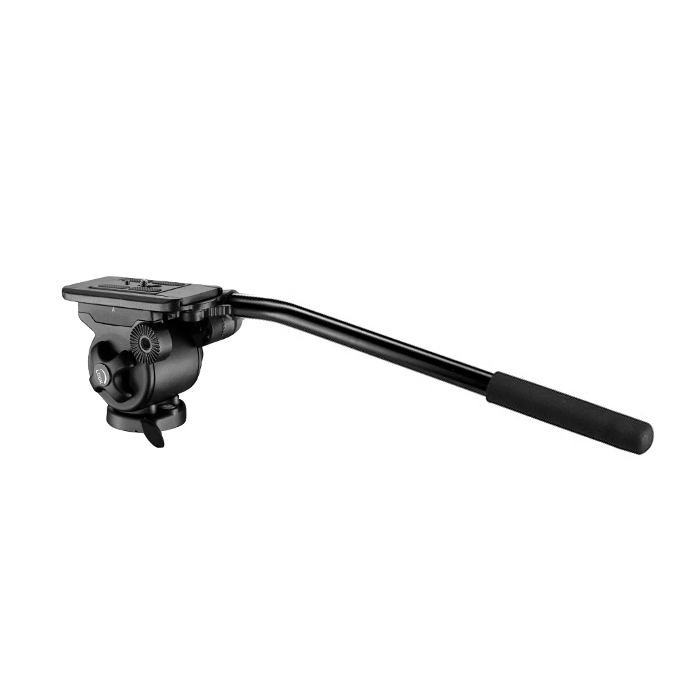 

E-Image EI-7050H Professional Fluid Head Hydraulic Damping Tripod Monopod Head 360 Panoramic Shooting Video Camera Max Load 5Kg