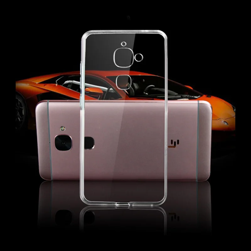 Прозрачный ультра тонкий силиконовый чехол на LeEco Le S3 X522 X626 чехлы прозрачная